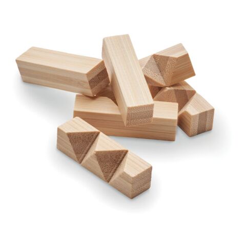 Bamboo brain teaser star shape wood | No Branding | not available | not available | not available