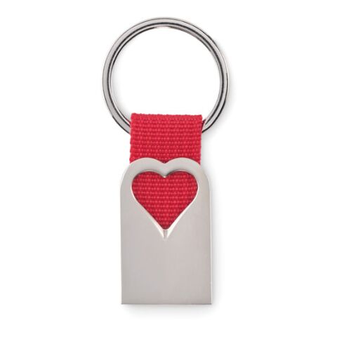 Heart metal key ring red | No Branding | not available | not available | not available