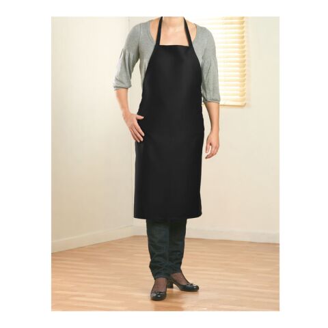 Kitchen apron in cotton black | No Branding | not available | not available | not available