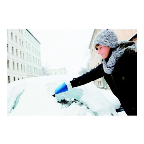 Car ice scraper with mitten blue | No Branding | not available | not available | not available