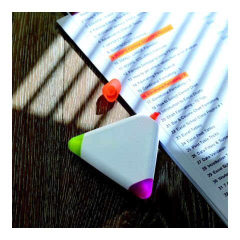 Triangular highlighter white | No Branding | not available | not available