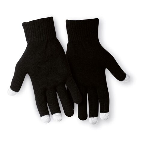 Tactile gloves for smartphones black | No Branding | not available | not available | not available
