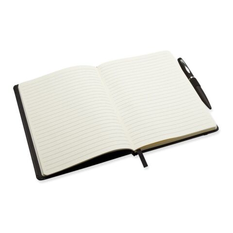 A5 notebook with pen 72 lined black | No Branding | not available | not available