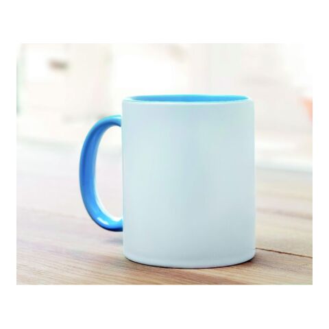 Coloured sublimation mug blue | No Branding | not available | not available
