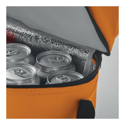 Cooler bag with 2 compartments orange | No Branding | not available | not available | not available