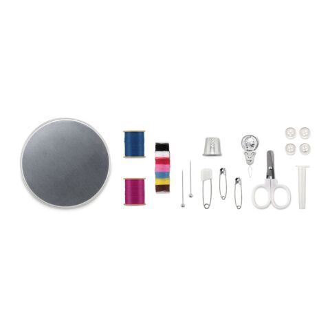 Sewing kit matt silver | No Branding | not available | not available