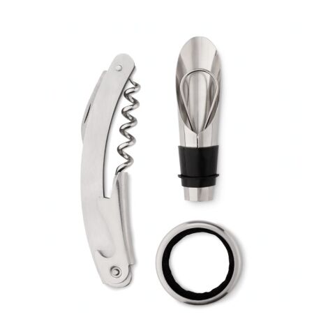 Bottle shape wine set black | No Branding | not available | not available