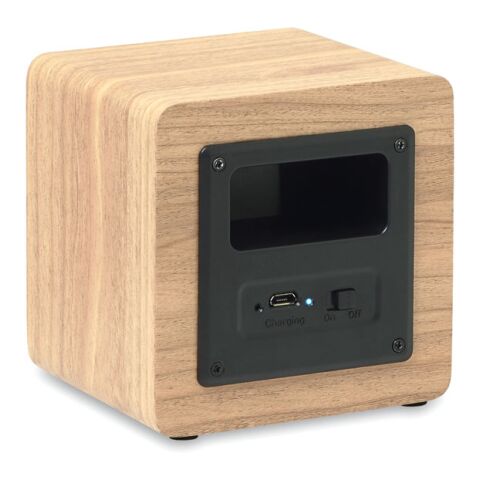 Wireless speaker 3W 400 mAh wood | No Branding | not available | not available | not available