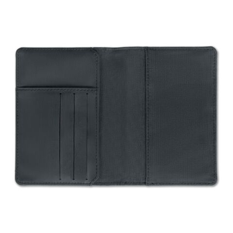 2 Tone passport holder black | No Branding | not available | not available | not available
