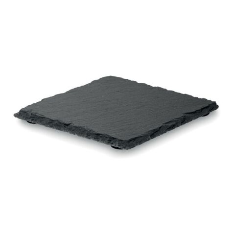 Slate coasters with EVA bottom black | No Branding | not available | not available | not available