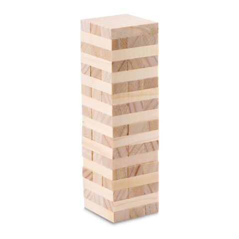Tower game in cotton pouch wood | No Branding | not available | not available | not available