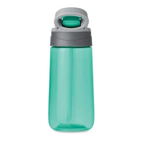 Tritan™ bottle 450 ml transparent/green | No Branding | not available | not available | not available