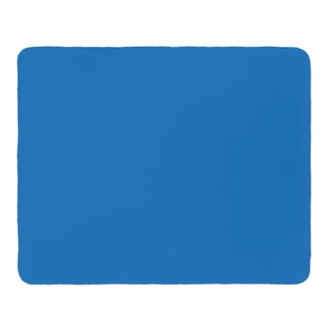 RPET fleece travel blanket in pouch royal blue | No Branding | not available | not available | not available