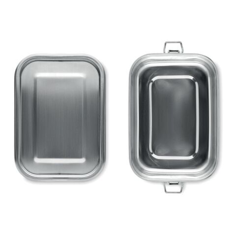 Stainless steel lunchbox 750ml matt silver | No Branding | not available | not available | not available