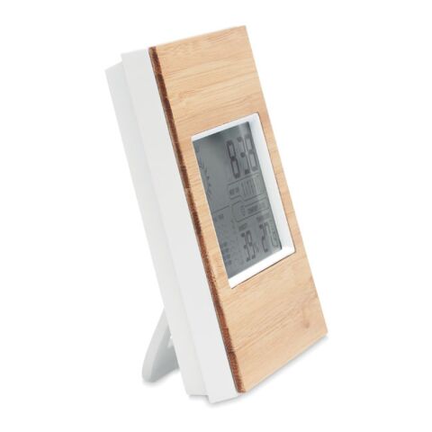 Weather station bamboo front wood | No Branding | not available | not available