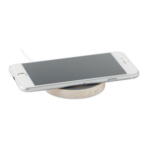 Wheat straw/ABS charger 5W beige | No Branding | not available | not available