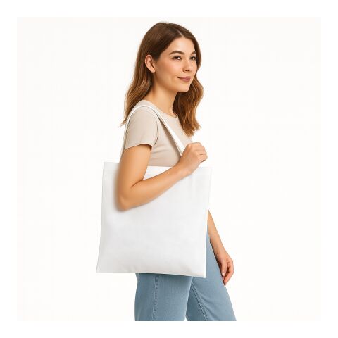Shoppy colour cotton bag Grey | Without Branding