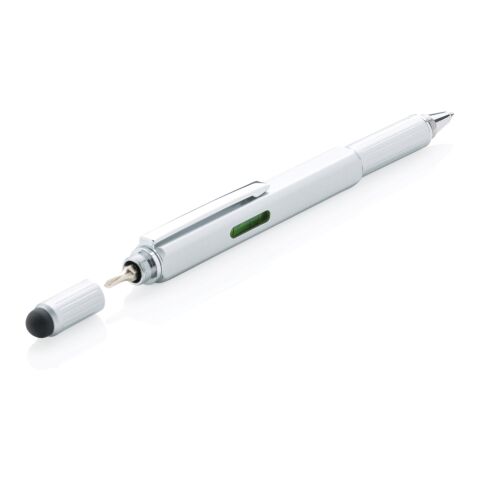 5-in-1 aluminium toolpen grey | No Branding | not available | not available