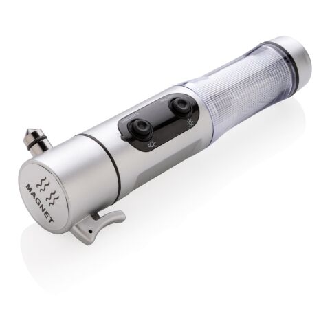 Emergency light with hammer silver | No Branding | not available | not available