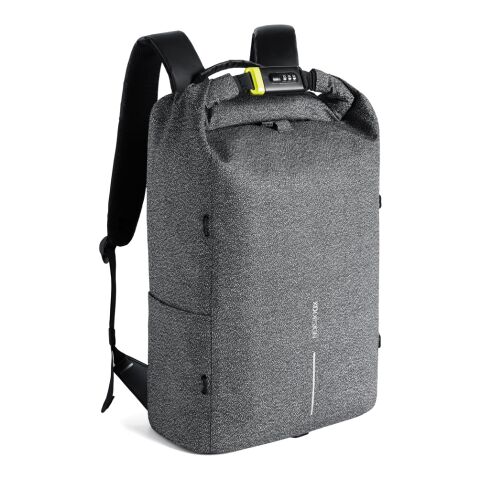 Urban anti-theft cut-proof backpack grey-black | No Branding | not available | not available