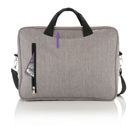 Classic 15” laptop bag grey | No Branding | not available | not available | not available