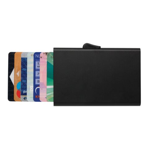 C-Secure aluminium RFID card holder black | No Branding | not available | not available