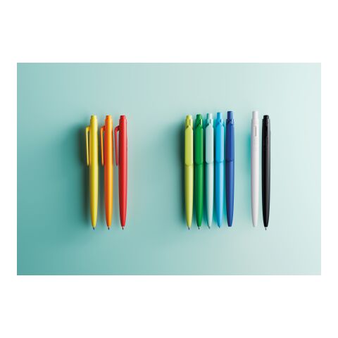 Prodir DS11 push ballpoint pen matt white | Without Branding | Without Branding | Blue