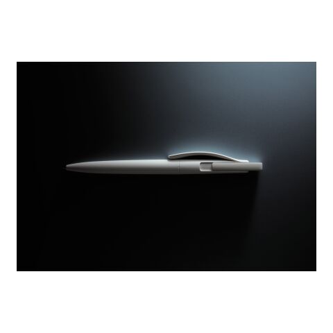 Prodir DS2 push ballpoint pen transparent Transparent | Without Branding | Without Branding | Chrome finish metal | Black