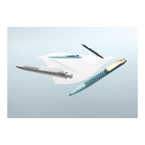 Prodir QS40 push ballpoint pen Soft Touch black | Without Branding | Black