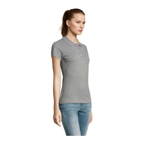 PASSION WOMEN POLO 170g Grey Melange 2 | L | No Branding | not available | not available | not available