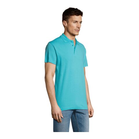 SUMMER II MEN Polo 170g Atoll Blue | M | No Branding | not available | not available | not available