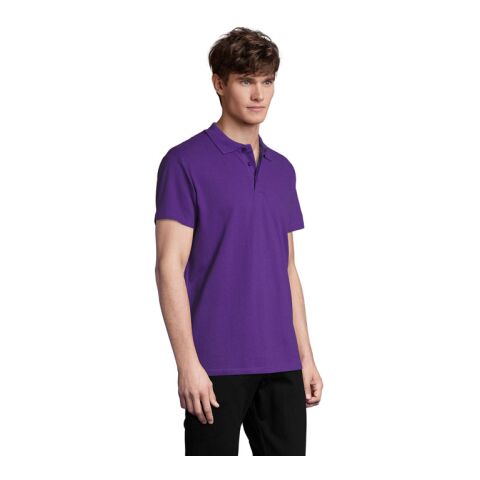 SPRING II MEN Polo 210g Dark Purple | XL | No Branding | not available | not available | not available