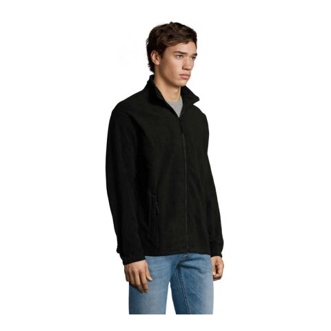 NORTH Zipped Fleece Jacket Black | S | No Branding | not available | not available | not available