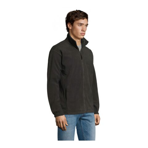 NORTH Zipped Fleece Jacket Charcoal Grey | 3XL | No Branding | not available | not available | not available