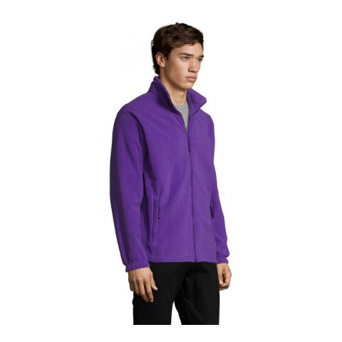 NORTH Zipped Fleece Jacket Dark Purple | XS | No Branding | not available | not available | not available