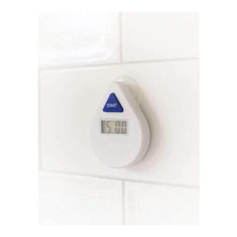 ABS digital shower timer Kendrick white | No Branding | not available | not available
