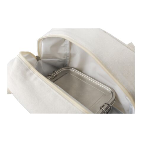 Cotton (280 gr/m²) cooler bag Alex natural | No Branding | not available | not available