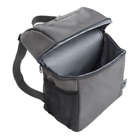 Recycled polyester cooler backpack Elliott grey | No Branding | not available | not available