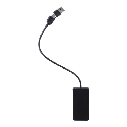 Aluminium USB Hub Layton black | No Branding | not available | not available