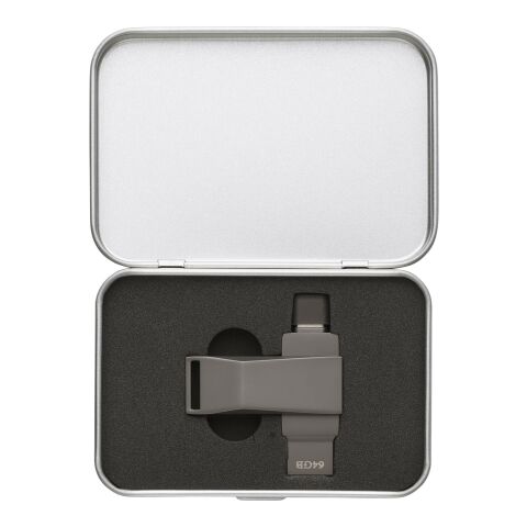 Zinc alloy USB stick Dorian silver | No Branding | not available | not available