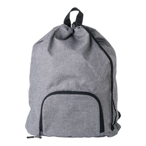 300D Two Tone foldable drawstring backpack Camilla grey | No Branding | not available | not available
