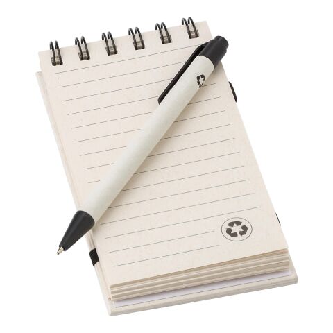 Recycled milk carton notebook Martha black/white | No Branding | not available | not available