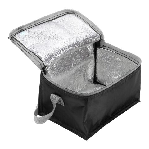 Polyester (420D) cooler bag Cleo black | No Branding | not available | not available