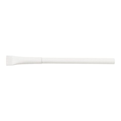 Cardboard ballpen Madalena white | No Branding | not available | not available