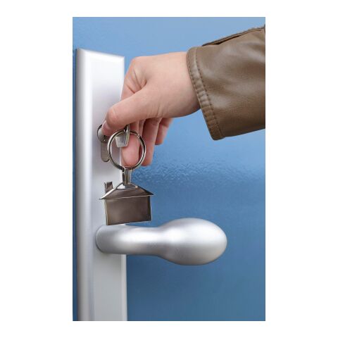 Metal key holder Mika silver | No Branding | not available | not available