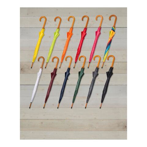 Polyester (190T) umbrella Kelly grey | No Branding | not available | not available