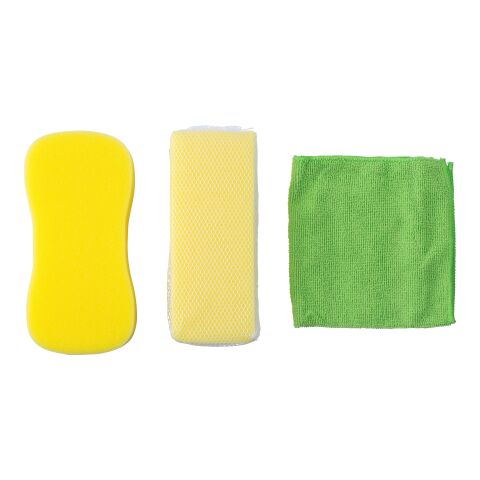 Car wash set Aaliyah, Polyester (600D) yellow | No Branding | not available | not available