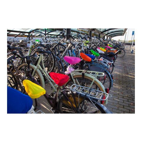 Polyester (190T) bicycle seat cover Xander orange | No Branding | not available | not available