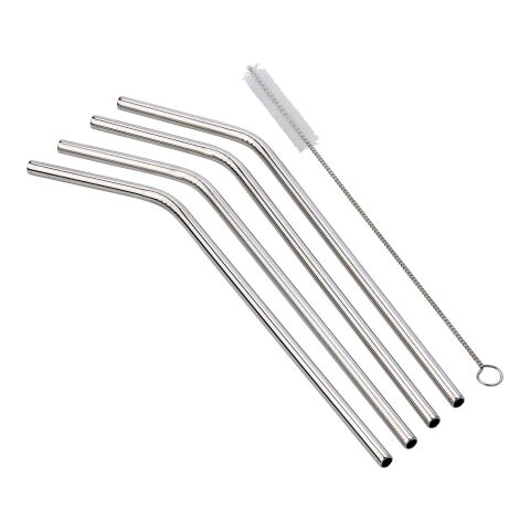 Stainless steel straws Rudy silver | No Branding | not available | not available
