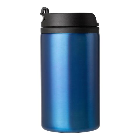 Stainless steel double walled cup Gisela cobalt blue | No Branding | not available | not available